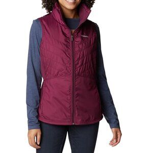 NWT Columbia Women's Mix It Around II Outdoor Vest Marionberry Size XL $80 P195